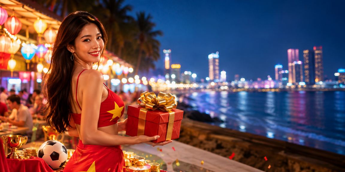 Người xem cá cược bóng đá tại chợ đêm Nha Trang trên điện thoại Android
