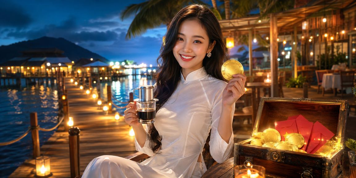 Phong bì đỏ và cà phê tại Vũng Tàu, người dùng xem kết quả cược trên điện thoại